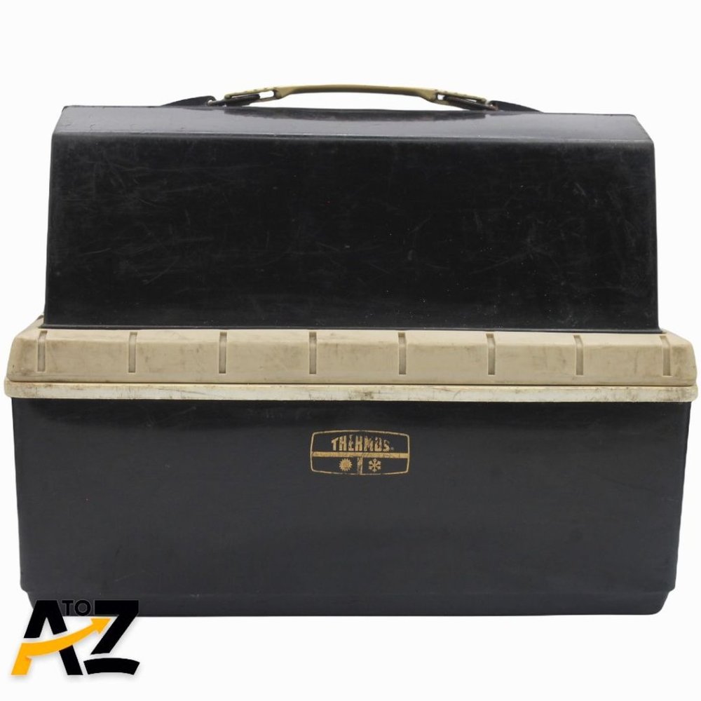 Vintage King Seeley Thermos Plastic Lunch Box Insulated Cooler (No Thermos)